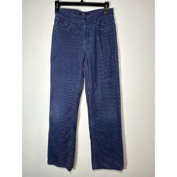 VINEYARD VINES Navy Blue Corduroy Pants Boys Youth Size 14 - Picture 1 of 8